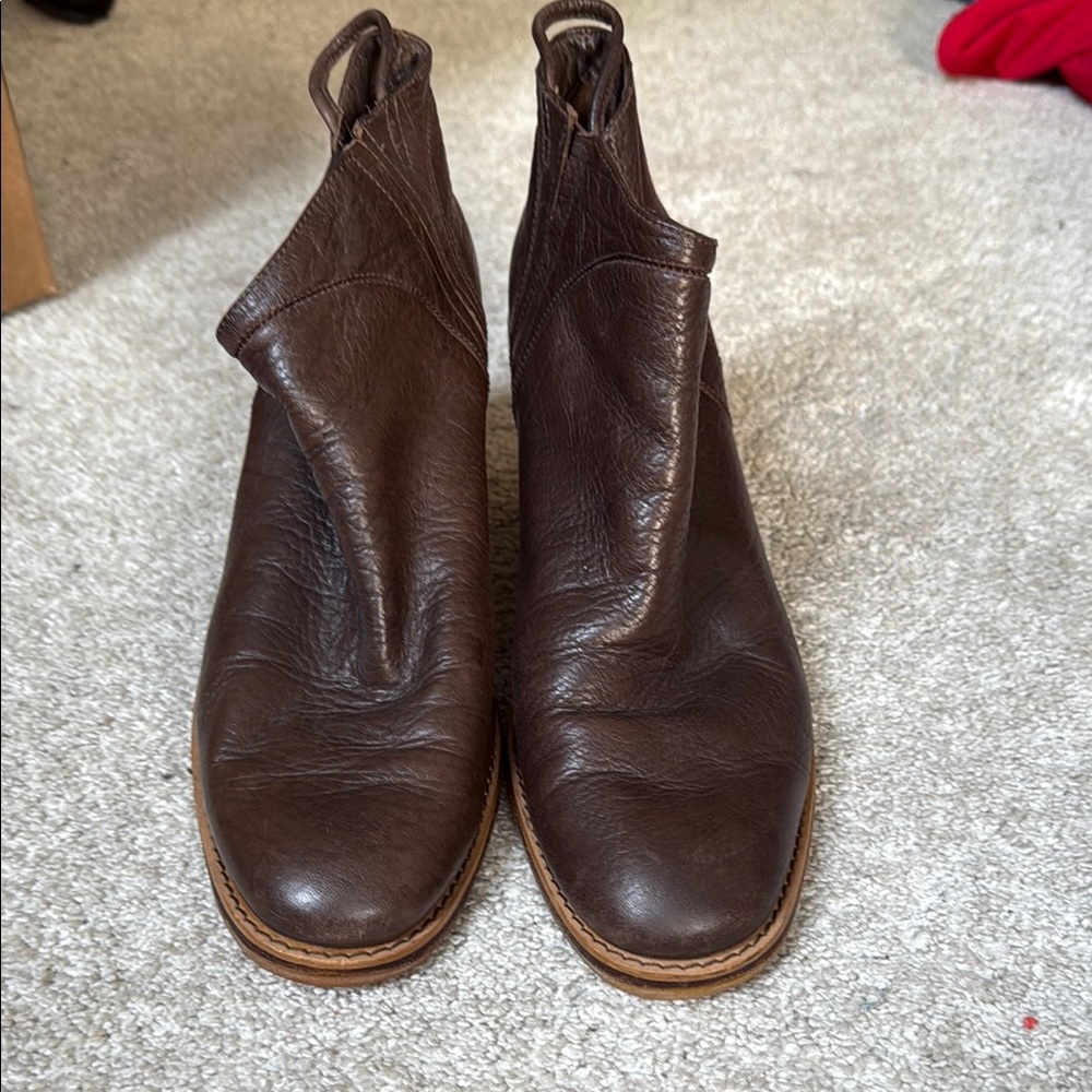 Rachel Comey Brown Leather Boots